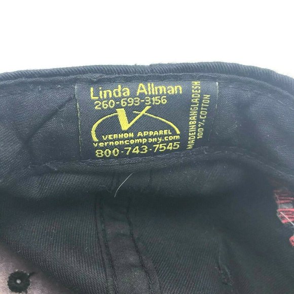 ADM Asphalt Drum Mixers Plants Components Hat Cap Strapback Black - Picture 10 of 10